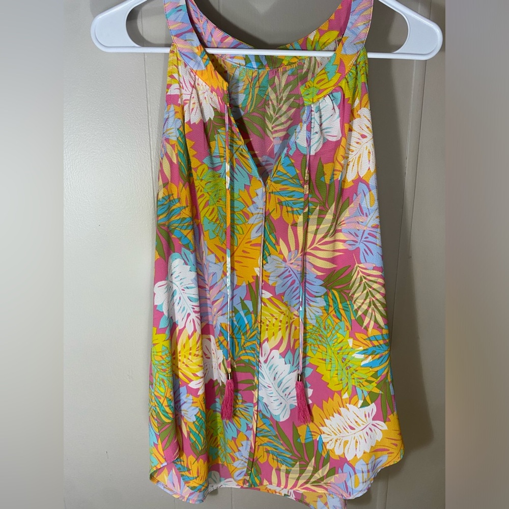 Beautiful tropical top